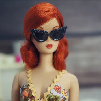 Lutka sončna Očala / Mešanico Različnih Stilov, Mode Multicolor Lutka Pribor Za 1/6 Barbie Kurhn Lutka GiftToys za Dekleta