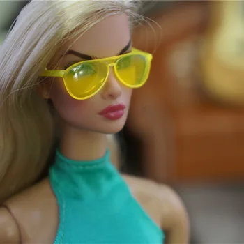 Lutka sončna Očala / Mešanico Različnih Stilov, Mode Multicolor Lutka Pribor Za 1/6 Barbie Kurhn Lutka GiftToys za Dekleta