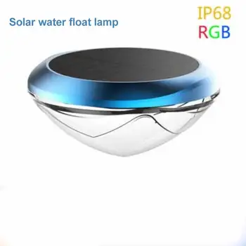 RGB Sončne LED Plava Bazen Svetlobo Sončno energijo Pisane Plavanje, Podvodna Svetilka IPX6 za Dvorišču, Ribnik, Vrt, Bazen Dekor Svetlobe