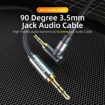 2021 Novo AUX Kabla, Jack 3.5 mm Avdio Kabel 3,5 Mm Jack Kabel Zvočnikov Za PC Slušalke Avto Xiaomi Redmi 5 Plus Oneplus 5t AUX Kabel