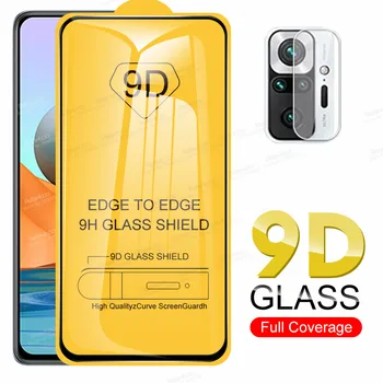 9D Polno Lepilo Zaščitno Steklo Za Xiaomi Redmi Opomba 10 Pro Kamero, Kaljeno Steklo Xiomi Redme Note10 10Pro Screen Protector Film