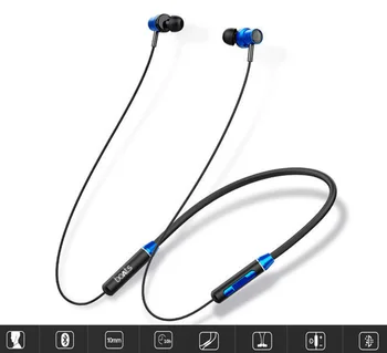 Brezžične slušalke, Bluetooth športne slušalke, vratu nositi slušalke, CVC zmanjšanje hrupa udobno slušalke 10 ur delovnega časa wit