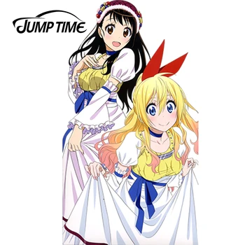 JumpTime 13cm x 7.2 cm Avto Nalepke Nisekoi Anime Lepo Princeso Lepoto Vinilne Nalepke Okno Metlice Nalepke Avto Styling Dodatki