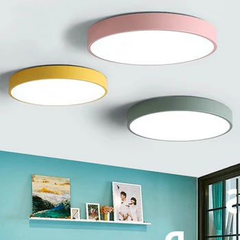 2021 nove led stropna luč gospodinjski led disk lahka, ultra-tanek, preprost, spalnica, dnevna soba stropne luči