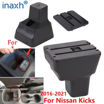 Za Nissan Brcne Armrest Za Nissan Brcne Avto Armrest polje 2016-2021 Notranje Deli, posebne Rekonstrukcija delov Center škatla za Shranjevanje USB