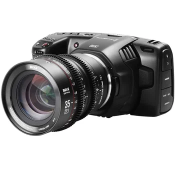 Meike 35mm T2.1 Ročno Ostrenje širokokotni Prime Kino Objektiv S35 za Canon EF Gori EOS C100 Mark II III, C200, 3100 Mark II