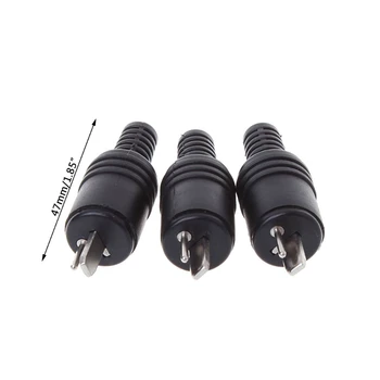 10 Kosov 2 Pin DIN Zvočnik Priključite 2-Pin Plug Hi-fi Zvočnika Kabel Priključek za Spajkanje G32C