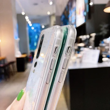 Luksuzni Bling Bleščice Vrvica za opaljivanje tega Silikonski Primeru Telefon Za Xiaomi Mi 10 9 T 8 Pro Lite Redmi Opomba 9 8 7 Ultra-tanek Ogrlica Vrv Pokrov