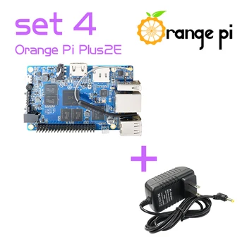 Oranžna Pi Plus2e+Napajanje, Open-Source Enotni-Potovalni Računalnik,Podpira Android 4.4 , Ubuntu, Debian Sliko