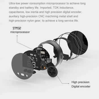 8 V 1 Digitalni Elektronski Vladar Distance Meter 99.99 M Prenosni Večnamenski Rangefinder Loka Krivulje Obsega Merjenje Orodja