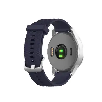 18 mm silikonski Watch Trak za Garmin vivoactive4S zanke traku watch kože trakov Smart šport Gledam band Muiticolor Dodatki