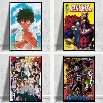 Boku Ni Junak Moj Junak Univerzami Anime Plakatov in Fotografij Slike na Steni Anime Platno, Slikarstvo, Umetnost, za Dekoracijo Doma