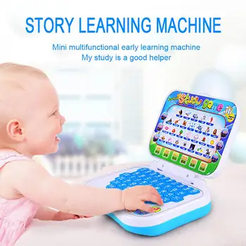 Večfunkcijsko Učenje Jezikov Pralni Otroci Laptop Igrača Začetku Izobraževalne Računalnik Tablični Branje Pralni tablet infantil