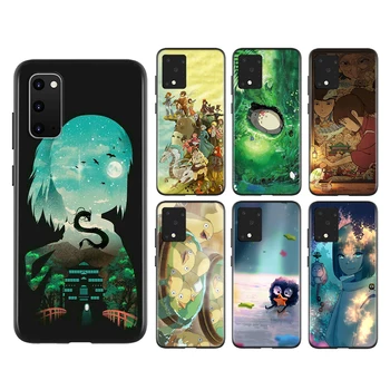 Anime Totoro Ghibli Umetnosti Za Samsung Galaxy A01 A11 A12 A21 A21S A31 A41 A42 A51 A71 A32 A52 A72 A02S UW Primeru Telefon