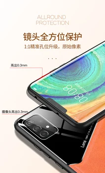 Moda Magnetni Primeru Telefon Za Galaxy 12 52 A42 A32 Usnje teksturo Zadnji Pokrovček Za Samsung Galaxy S20 S21 FE Plus Ultra Lupini