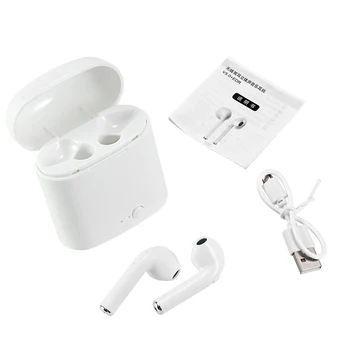 I7s TWS Bluetooth 5.0 Slušalke Stereo Čepkov Brezžične Slušalke za V uho Slušalke Za Vse Pametni Telefon Športne slušalke