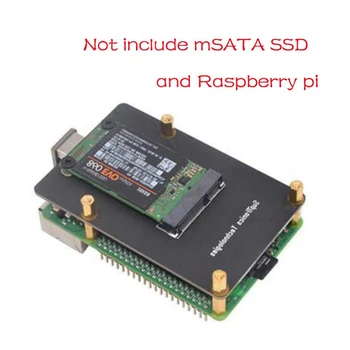 Primerna za Raspberry Pi 4. Generacije B Tip X857 V2.0 MSATA SSD Širitev Odbor za Shranjevanje Modul