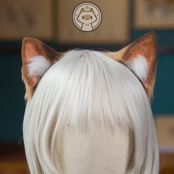 Novo Arknights Mousse Cosplay Prop Mačka Ušesa Hairhoop za Anime Igra Halloween Kostum Pribor za Ročno Delo