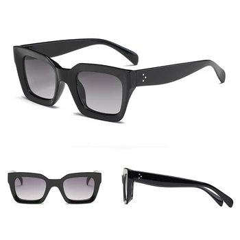 HKNA Retro Kvadratnih sončna Očala Ženske 2021 Visoko Kakovostna sončna Očala Ženske/Moški Luksuzne blagovne Znamke Očala Ženske Letnik Gafas De Sol Mujer