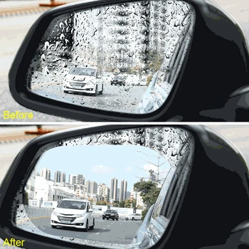 2X Avto Rearview Mirror Rainproof Film Za Honda Civic, Accord Fit Crv Toyota Corolla Yaris chr Auris Avensis Aygo Camry 2018 2019