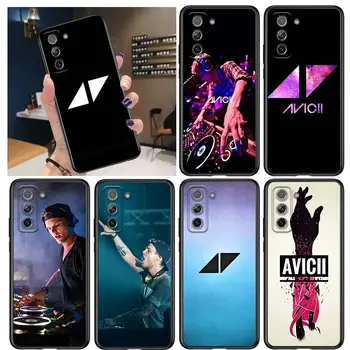 DJ Avicii Tim Bergling R. I. P za Samsung Galaxy S21 Ultra Plus Opomba 20 10 9 8 S9 S10 S8 S7 S6 Rob Plus Črn Telefon Primeru