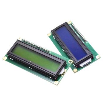 LCD1602 1602 LCD Modul Modra / Rumena Zelena Zaslon 16x2 Znakov na Zaslonu LCD PCF8574T PCF8574 IIC I2C Vmesnik 5V za arduino