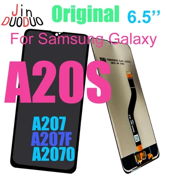 6.5 palčni Original Za Samsung Galaxy A20S A207 A2070 A207F DS LCD Zaslon na Dotik, Računalnike Skupščine
