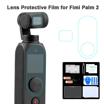 Za Fimi Palm 2 Kaljeno Film HD Steklo Zaslona Objektiv Zaščitna Nič Dokaz Anti fingerprint-Ročni Gimbal dodatno Opremo Fotoaparata