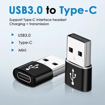 USB 3.0 USB 3.1 Tip C OTG Ženski Pretvornik za Polnjenje Prenos Podatkov Za Macbook Samsung S20 S21 USB C OTG Priključek