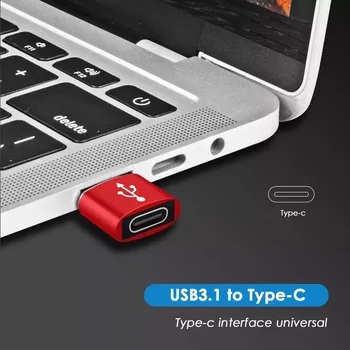 USB 3.0 USB 3.1 Tip C OTG Ženski Pretvornik za Polnjenje Prenos Podatkov Za Macbook Samsung S20 S21 USB C OTG Priključek