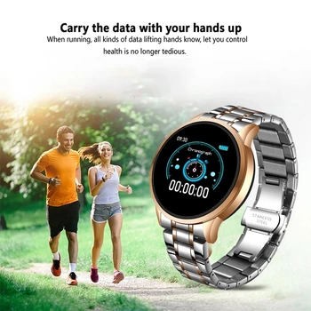 LIGE Moda Pametno Gledati Moški Ženske Šport Fitnes Tracker za Android, ios, Srčni utrip, Krvni Tlak Monitor Nepremočljiva smartwatch