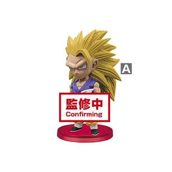7 cm Dejanje Slika Banpresto Original Wcf Dragon Ball Gt Vol.3 Goku Vegeta Goten Anime Slika Model Zbirateljske Igrače za Fante