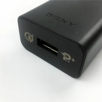 Original Sony Hitro Polnilnik QC 3.0 Hitro Polnjenje Napajalnik, usb kabel Za Xperia XZs G8232 X Kompakten F5321 XA2 Ultra XZ2 Premium XZP