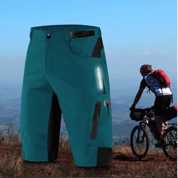 Moške kratke hlače za kolesarjenje MTB gorsko kolo kolesarjenje nepremočljiva ohlapne hlače kratke hlače za kolesarjenje gorsko kolo hlače