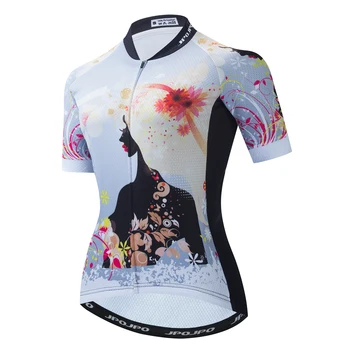 Kolesarski Dresi Ženske 2021 Poletje Kratek Sleeve Kolesarjenje Oblačila Ropa Ciclismo Quick Dry Kolo Rokavi Top Kolesarska Oblačila Nositi