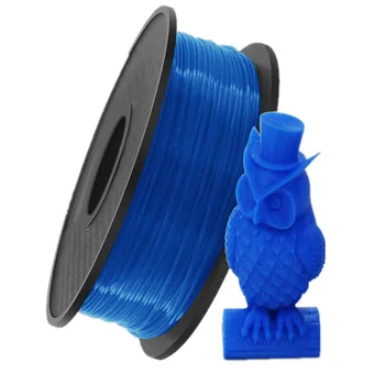 Visoka Kakovost PETG 3D Žarilno 1.75 mm Prosojni/Trden Barva 500 g/250 g Barve Visokega Sijaja Tiskanje 3D Materialov PETG
