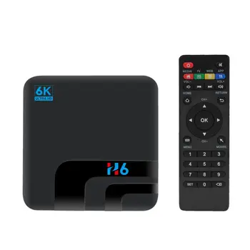 H6 4G Kartica 4Gb 32Gb Smart Tv Box Android 8.1 6K Allwinner H6 Set Top Box 2.4 G Wifi, Bluetooth 4.0 Usb3.0 Multimedijski Predvajalnik(Eu Vtič)