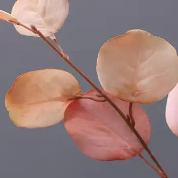 Jeseni Simulacije Svile Apple Listov Eucalypto Cvetlični Aranžma Materialov Sen Oddelek Za Zelene Rastline Poročni Dvorani Doma