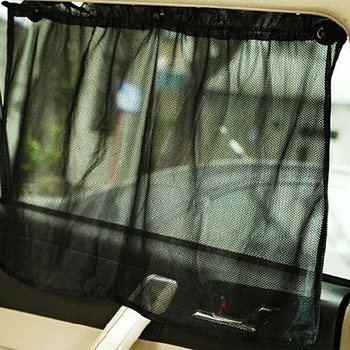 Dežnik 1 Par Avto UV Zaščito Strani Okna Zavese Sonce, Senco za zaščito pred soncem Blok S Sesalno Pokal Avtobus, Avto Dodatki za Motorna kolesa