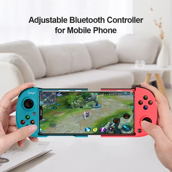 Ročaja Igre dodatna Oprema Mini Gamepad Podaljša Mobilni Telefon Gamepad Bluetooth-Pametni telefon, združljiv Brezžični Krmilnik za Igre