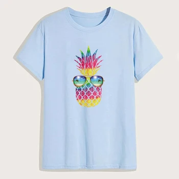 Svež Ananas Oblačila Značke Obliži T-Shirt Kavbojke Dekoracijo Prenos Toplote Nov Modni Diy Stroj Nalepke Otrok Priljubljen