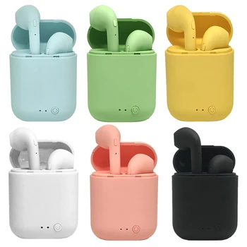 I7Mini TWS Brezžične Slušalke Bluetooth 5.0 Slušalke Mat Čepkov Polnjenje Box Slušalke Brezžične Slušalke za iphone xiaomi
