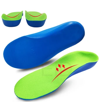 EiD 3D Otrok Strokovna podpora narti EVA Orthotics vložki Ravno Noge Cubitus Varus XO noge plantillas Ploščice za čevlje Vstavite edini