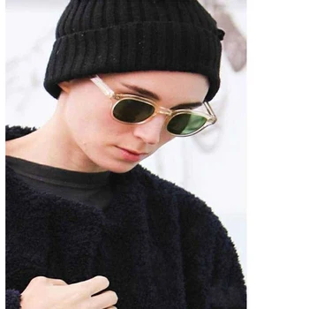 Johnny Depp Sončna Očala Moški Ženske Luksuzne Blagovne Znamke Polarizirana Sončna Očala Zelene Leče, Ročno Izdelan Acetatni Letnik Lemtosh Očala