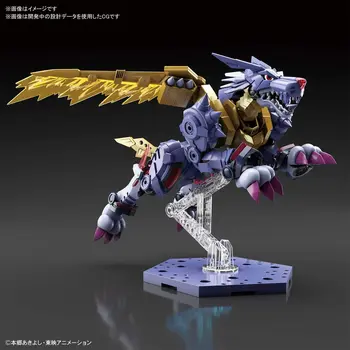 Original Bandai Digimon Kovinski Garurumon Bandai Žganja Slika-Dvig Standarda Vojno dejanje montažna Gradnja Model Komplet Igrač