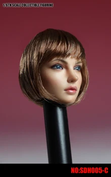 1/6 Ženske kratke lase Evropske lepoto glavo kiparstvo model SDH005, ki se uporablja za 12-palčni lutka znakov.
