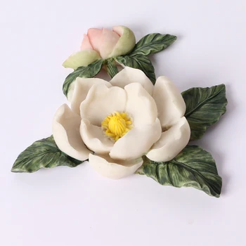 Gardenia Oblikovan Fondat Plesni silikagel 3D Silikonski Kalup DIY Večfunkcijsko Kuhalni Pribor Stranka Torto Plesni Bakeware orodja