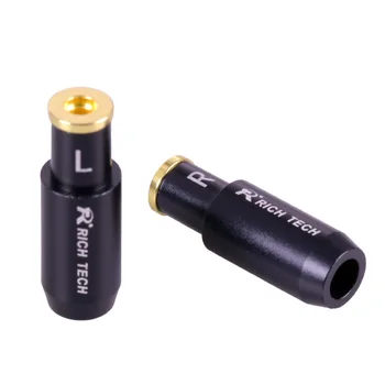 2pcs MMCX HI-fi Slušalke Jack Ženski Priključek, pozlačeni MMCX Slušalke Pin Plug za Shure Westone ED5 SE535 SE846
