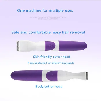 5in1Bikini Brivnik komplet Precision kot Nalašč Obraza električni hair trimmer za Ženske brivnik mikro trim epilator obraz, telo britje