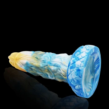 FAAK 2021 Nov Prihod bedak Dildo Zahodni Mitologije Enti erotično design analni čep Taurus umetnosti barve silikonski sex igrače za ženske